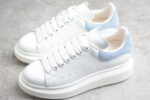 Alexander McQueen Oversized Sneaker – White & Light Blue