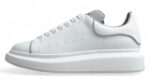 Alexander McQueen Oversized Sneaker – White with Iridescent Heel Tab