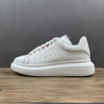 Alexander McQueen Oversized Sneaker – White with Multicolor Details
