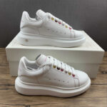 Alexander McQueen Oversized Sneaker – White with Multicolor Details