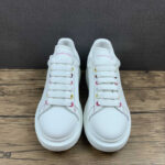 Alexander McQueen Oversized Sneaker – White with Multicolor Details