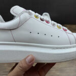 Alexander McQueen Oversized Sneaker – White with Multicolor Details