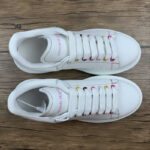 Alexander McQueen Oversized Sneaker – White with Multicolor Details