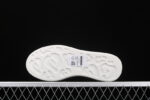 Alexander McQueen Oversized Sneakers – Black with White Contrast Heel
