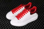 Alexander McQueen Oversized Sneakers – Red Croc Heel Tab