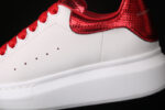 Alexander McQueen Oversized Sneakers – Red Croc Heel Tab