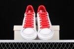 Alexander McQueen Oversized Sneakers – Red Croc Heel Tab
