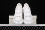 Alexander McQueen Oversized Sneakers – Triple White Leather