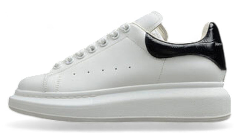 Alexander McQueen Oversized Sneakers – White & Black