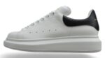 Alexander McQueen Oversized Sneakers – White & Black Heel Tab