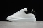 Alexander McQueen Oversized Sneakers – White & Black Suede