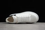 Alexander McQueen Oversized Sneakers – White & Black Suede