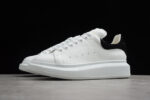 Alexander McQueen Oversized Sneakers – White & Black Suede