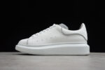 Alexander McQueen Oversized Sneakers – White & Grey Heel Tab