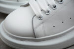 Alexander McQueen Oversized Sneakers – White & Grey Heel Tab
