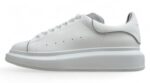 Alexander McQueen Oversized Sneakers – White & Grey Heel Tab