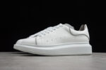 Alexander McQueen Oversized Sneakers – White & Grey Heel Tab