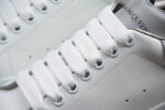 Alexander McQueen Oversized Sneakers – White & Grey Heel Tab