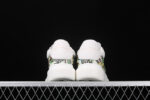 Alexander McQueen Oversized Sneakers – White with Abstract Multicolor Print
