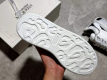 Alexander McQueen Oversized Sneakers – White with Black Sketch Effect