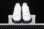 Alexander McQueen Oversized Sneakers – White with Black Sole