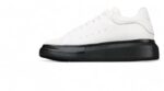 Alexander McQueen Oversized Sneakers – White with Black Sole