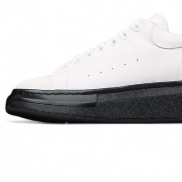 Alexander McQueen Oversized Sneakers – White with Black Sole