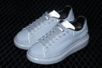Alexander McQueen Oversized Sneakers – White with Black Trim