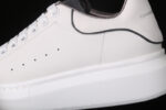 Alexander McQueen Oversized Sneakers – White with Black Trim