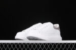Alexander McQueen Oversized Sneakers – White with Grey Suede Heel Tab
