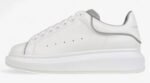 Alexander McQueen Oversized Sneakers – White with Grey Trim
