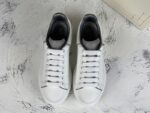 Alexander McQueen Oversized Sneakers – White with Grey Trim