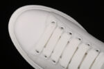 Alexander McQueen Oversized Sneakers – White with Iridescent Rainbow Heel