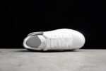 Alexander McQueen Oversized Sneakers – White with Metallic Silver Heel