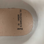 Alexander McQueen Oversized Sneakers – White with Mustard Heel Tab