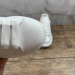 Alexander McQueen Oversized Sneakers – White with Mustard Heel Tab