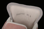Alexander McQueen Oversized Sneakers – White with Pink Suede Heel