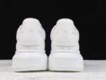 Alexander McQueen Oversized Sneakers – White with Rainbow Laces