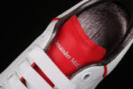 Alexander McQueen Oversized Sneakers – White with Red Piping