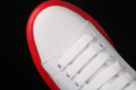 Alexander McQueen Oversized Sneakers – White with Red Sole