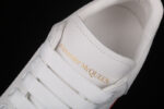 Alexander McQueen Oversized Sneakers – White with Red Sole