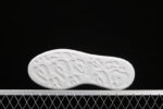 Alexander McQueen Oversized Sneakers – White with Sky Blue Heel & Laces