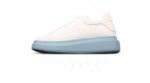 Alexander McQueen Oversized Sneakers – White with Sky Blue Sole