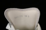 Alexander McQueen Oversized Sneakers – White with Teal Heel Tab