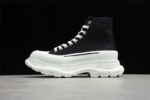 Alexander McQueen Tread Slick High-Top Sneakers – Black/White