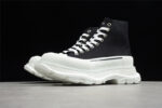 Alexander McQueen Tread Slick High-Top Sneakers – Black/White
