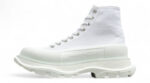 Alexander McQueen Tread Slick High-Top Sneakers – White