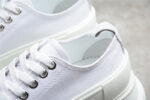 Alexander McQueen Tread Slick Low-Top Sneakers – All White