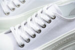 Alexander McQueen Tread Slick Low-Top Sneakers – All White