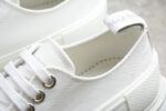 Alexander McQueen Tread Slick Low-Top Sneakers – Triple White